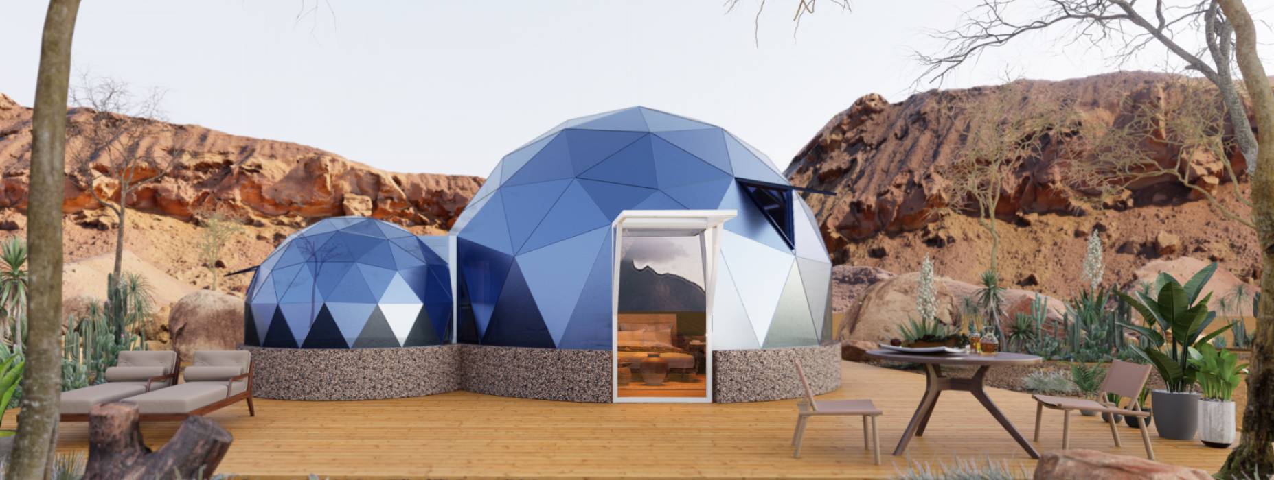 龙港区球形智能光伏玻璃星空房